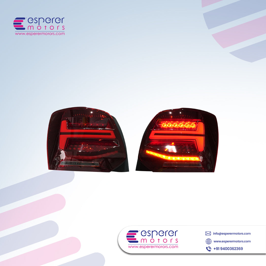 VOLKSWAGEN POLO AUDI Q2 RED TAILIGHTS