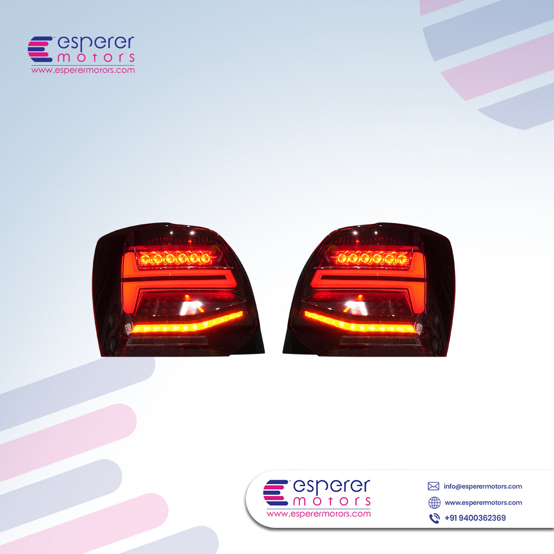 VOLKSWAGEN POLO AUDI Q2 RED TAILIGHTS