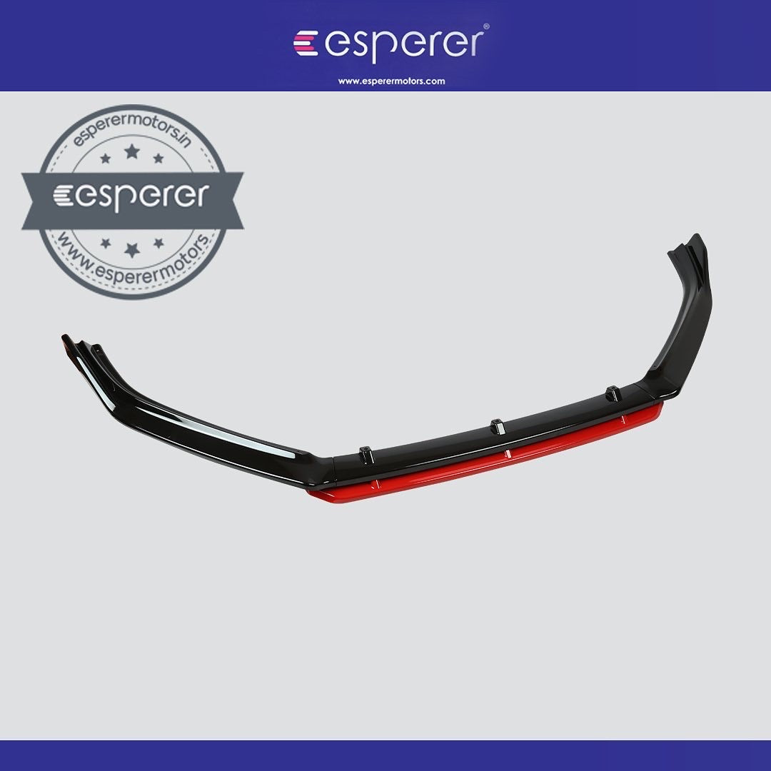 POLO 4 PIECE FRONT SPLITTER WITH RED