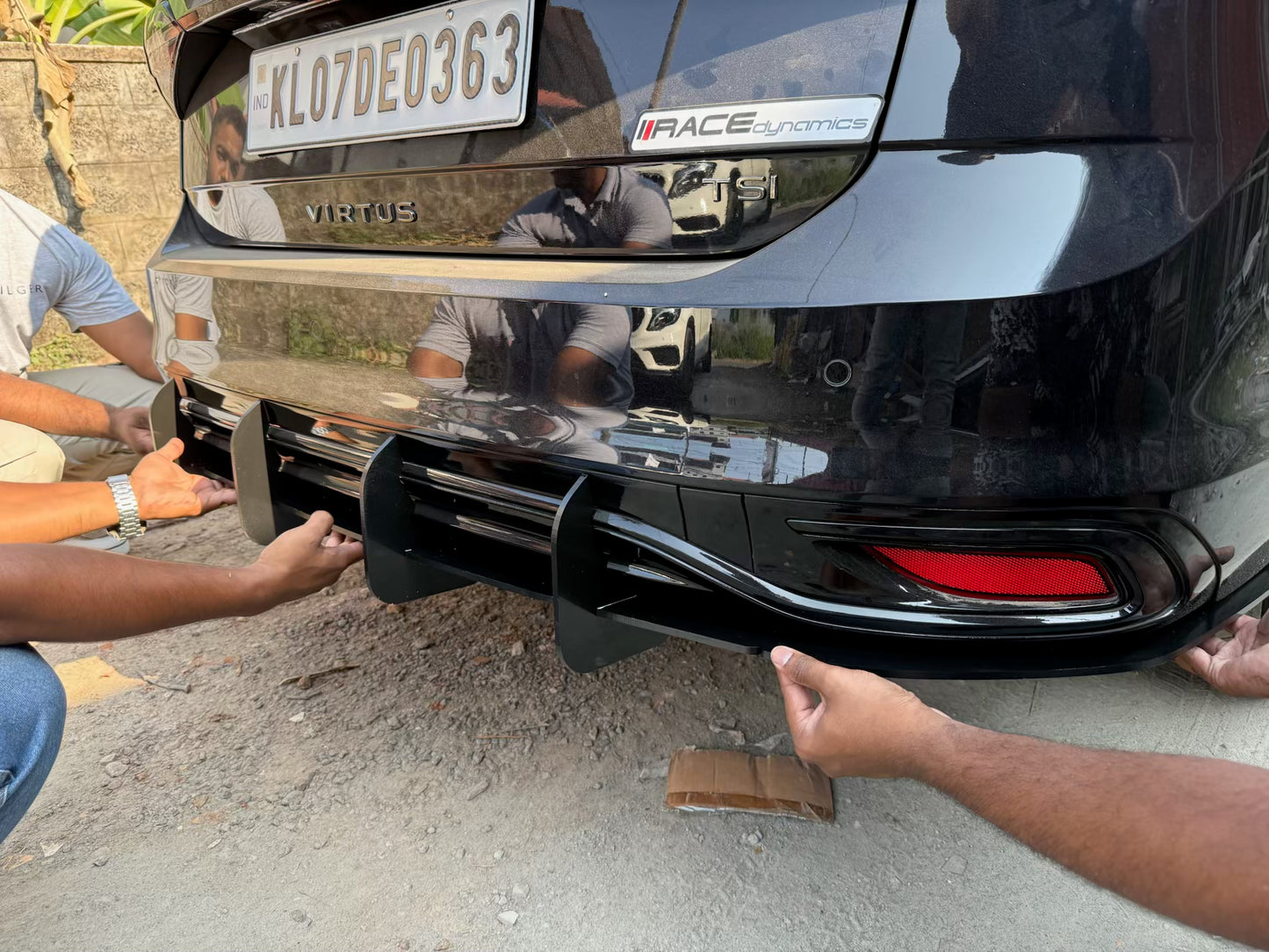 VIRTUS REAR DIFFUSER