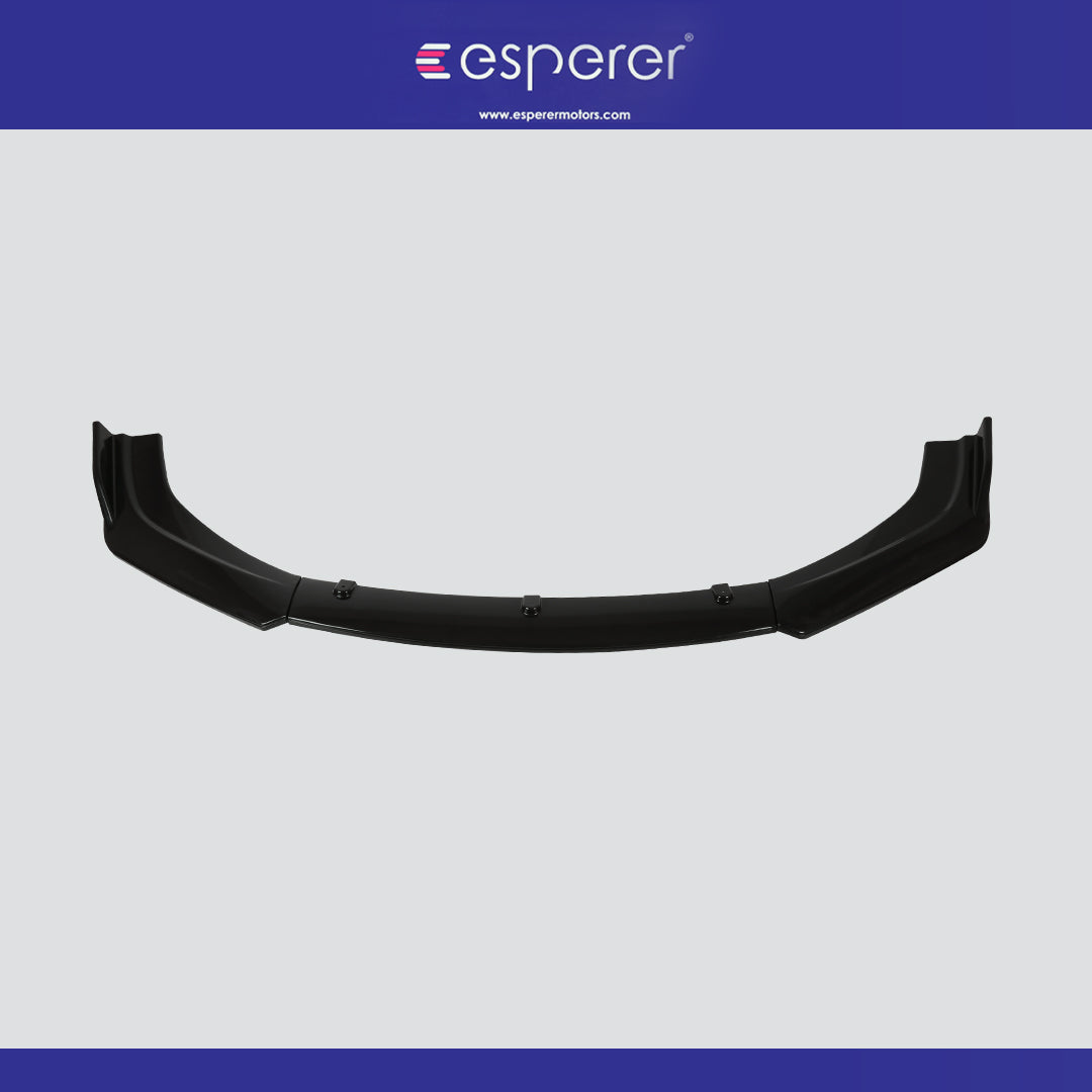 UNIVERSAL 3 PIECE FRONT SPLITTER WITH SIDE WINGS