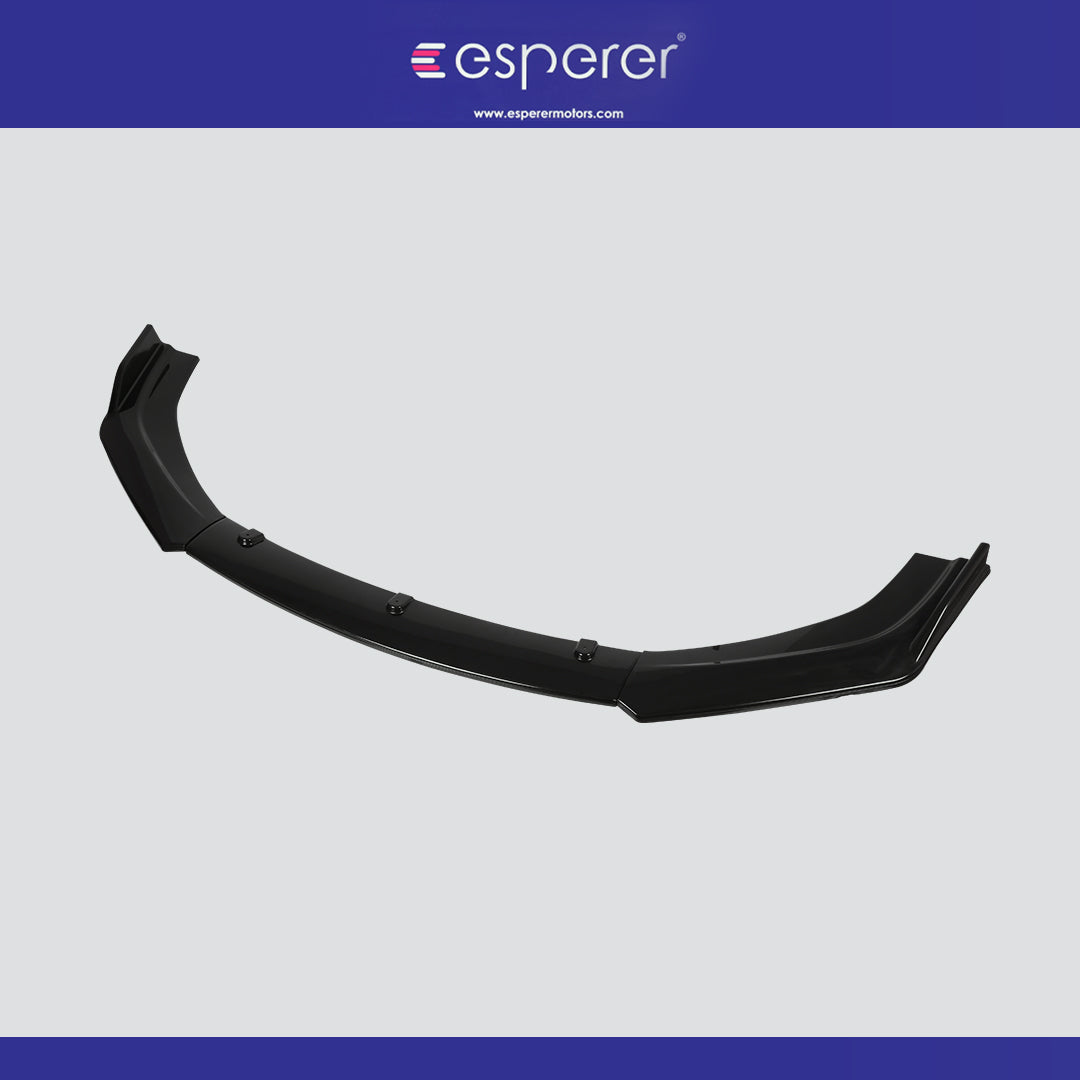 UNIVERSAL 3 PIECE FRONT SPLITTER WITH SIDE WINGS