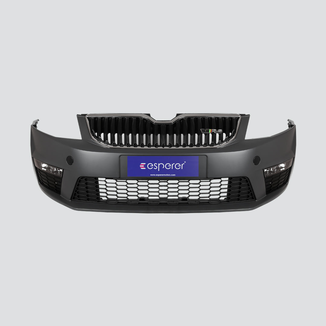 ŠKODA OCTAVIA 2015+ VRS BUMBER WITH VERTICAL GRILL