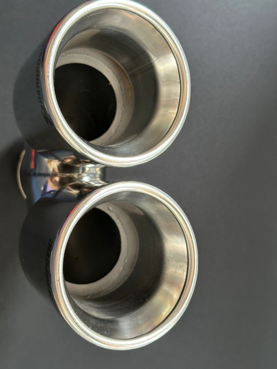 AKRAPOVIC CHROME TIP