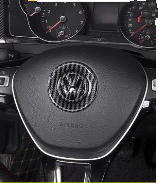 VW CF STEERING LOGO