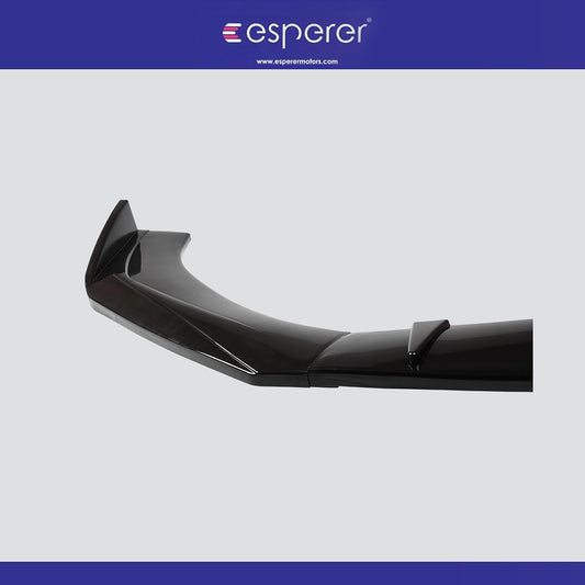 UNIVERSAL 3 PIECE FRONT SPLITTER WITH SIDE WINGS