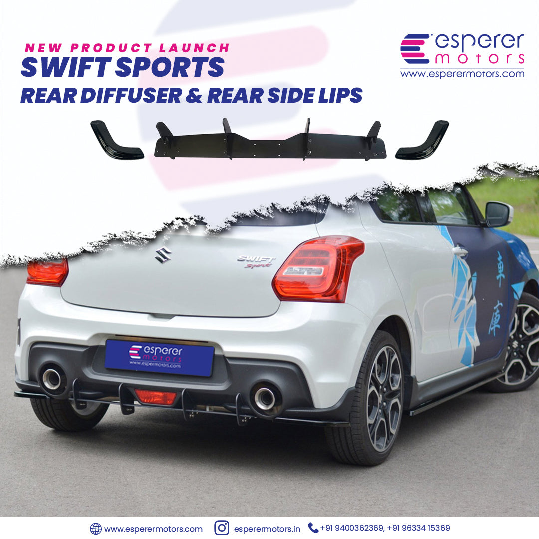 REAR DIFFUSER FOR SUZUKI SWIFT