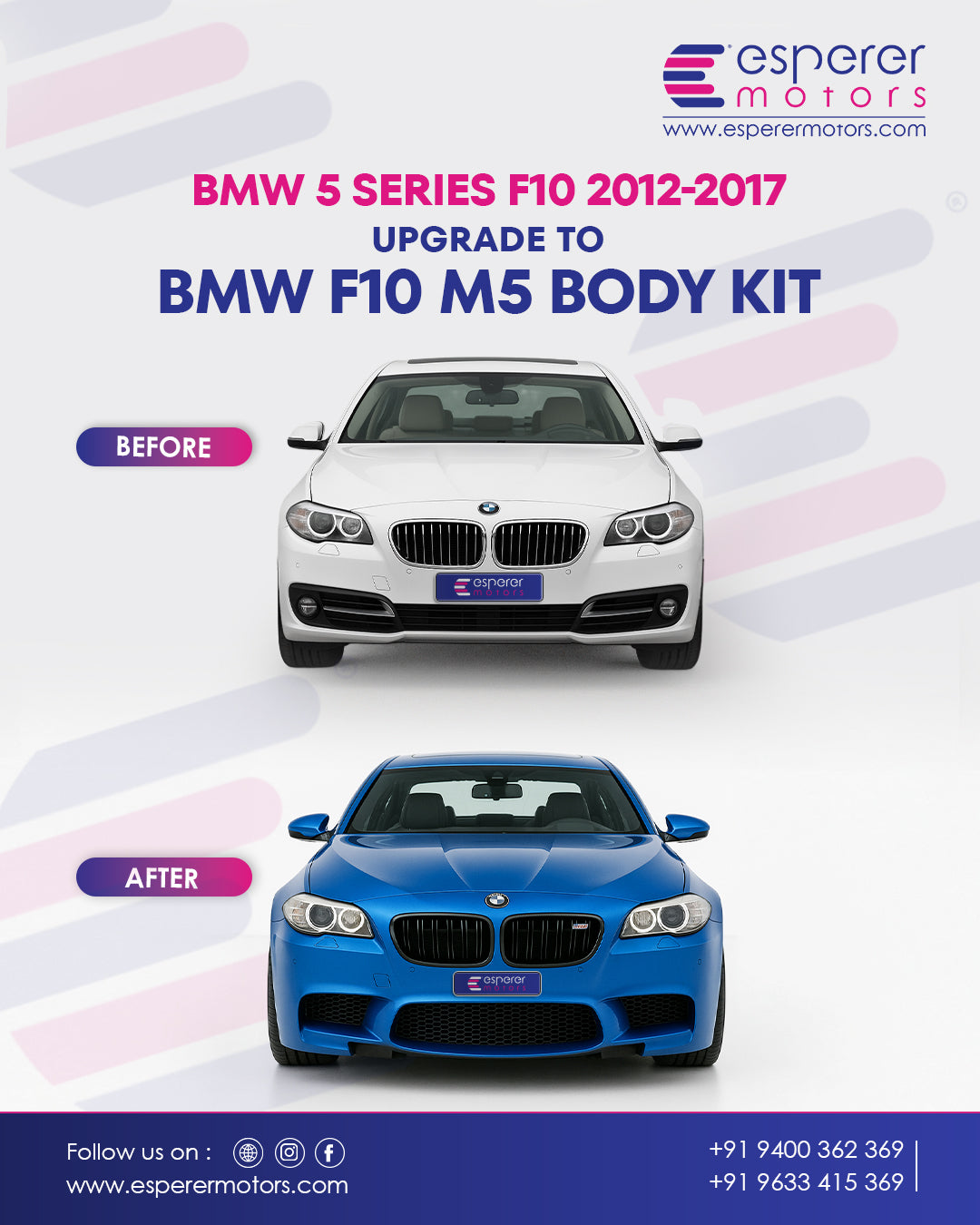 BMW F10 M5 BODY KIT