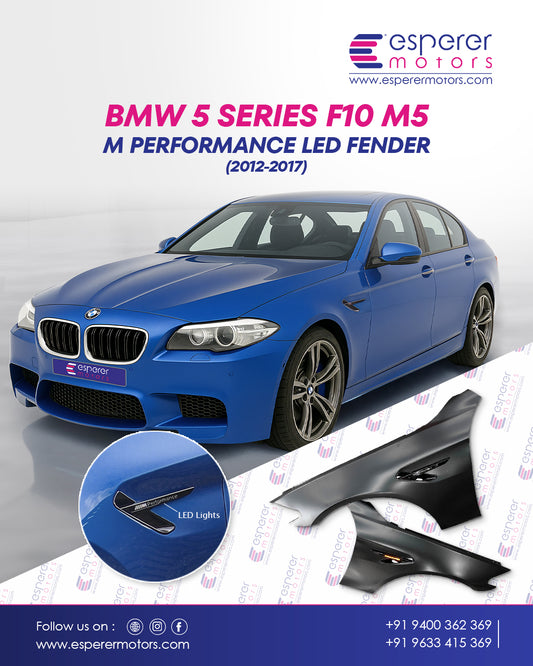 BMW 5 SERIES F10 M5 M PERFORMANCE LED FENDERS