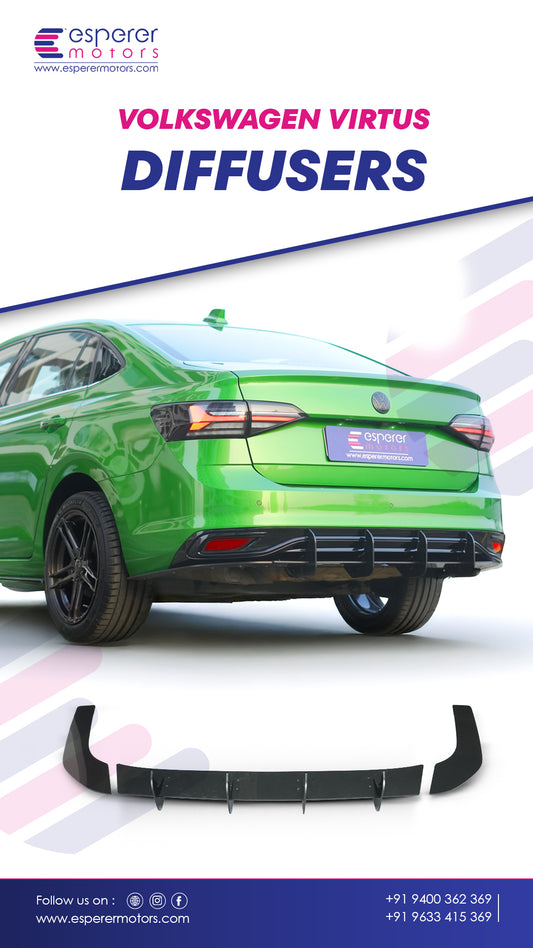 VIRTUS REAR DIFFUSER