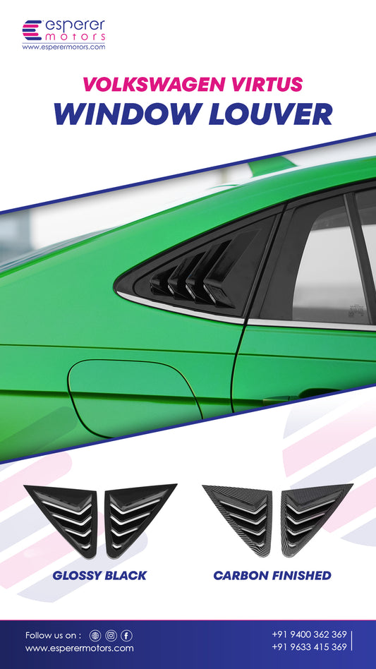 VIRTUS / SLAVIA WINDOW LOUVER