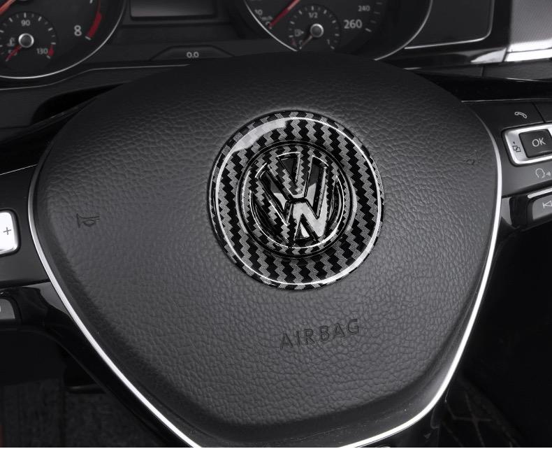 VW CF STEERING LOGO