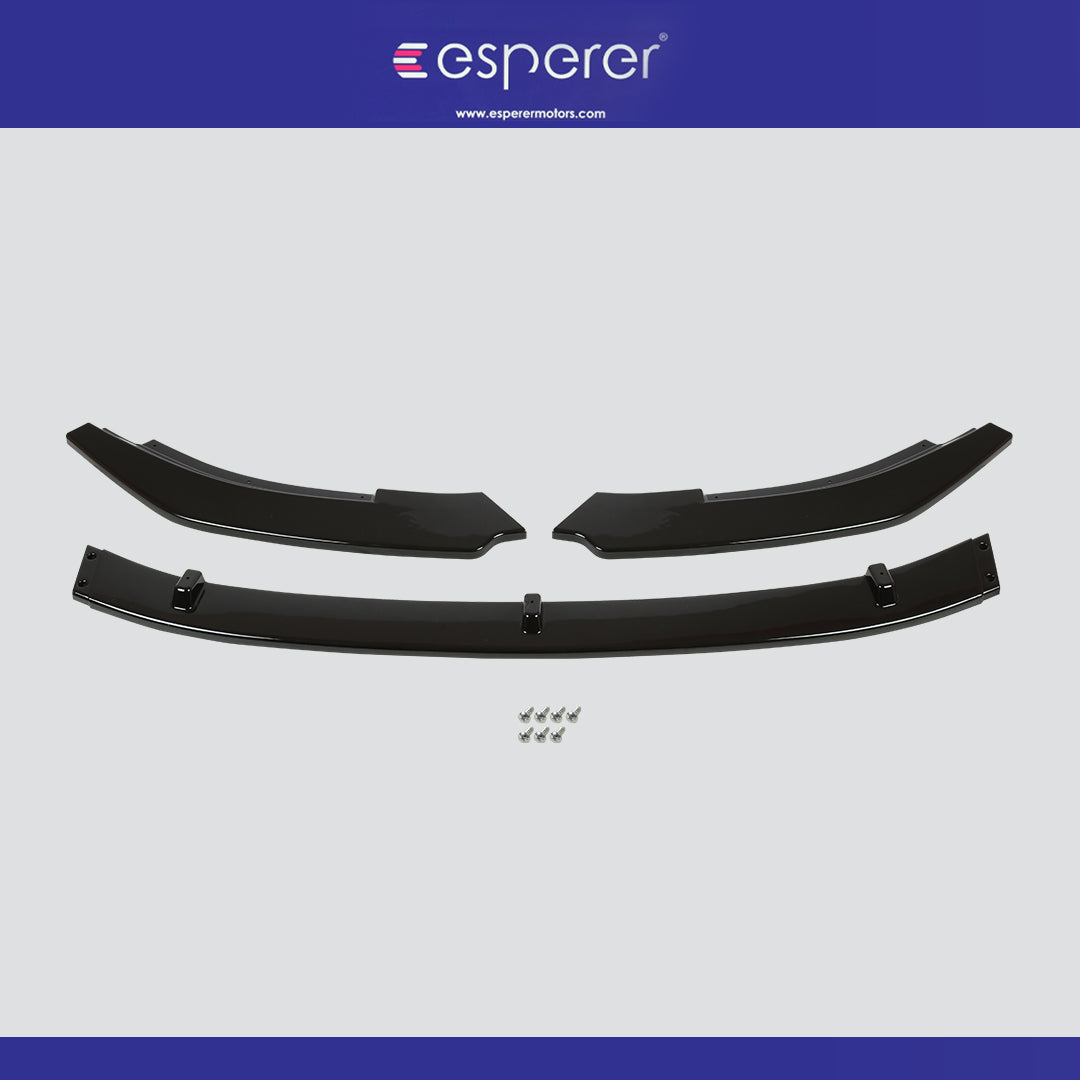 POLO 3 PIECE FRONT SPLITTER WITH SIDE WINGS