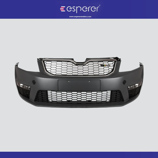 ŠKODA OCTAVIA 2015+VRS BUMBER WITH HONEY COMB GRILL